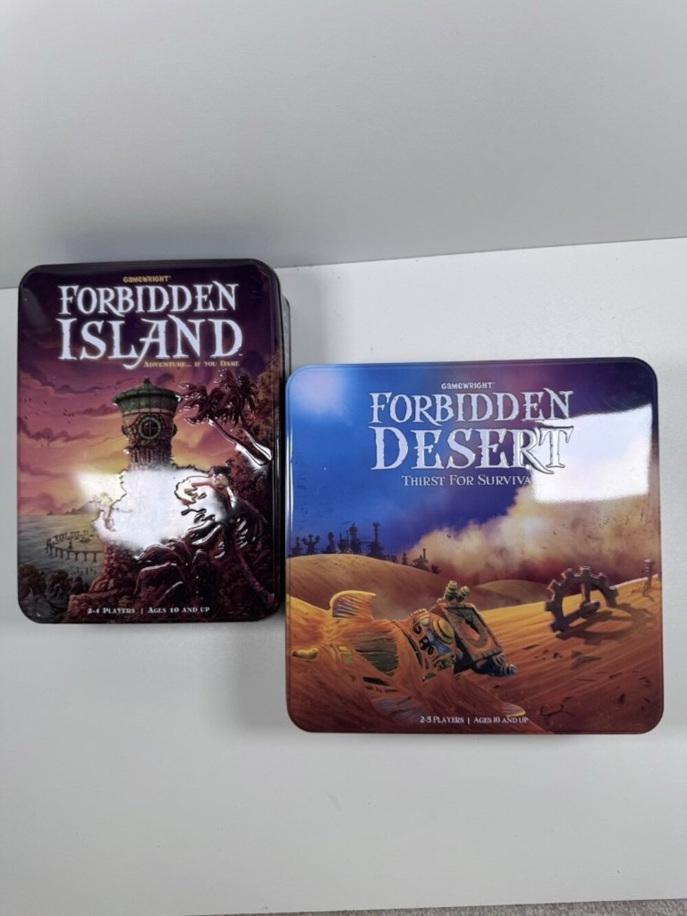Forbidden Island And Forbidden Desert Cooperative Board Games – Gamewright